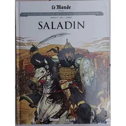 livre les grands personnages de l'histoire en bandes dessinées tome 24 - saladin