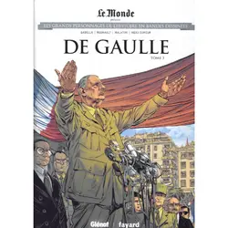 livre les grands personnages de l'histoire - tome 3 - de gaulle - tome 3