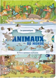 livre les panoramiques - animaux du monde