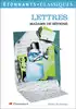 livre lettres