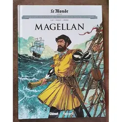 livre magellan, les grands personnages de l'histoire en bandes dessinées
