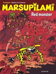 livre marsupilami - tome 21 - red monster