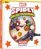 livre marvel spidey et ses amis extraordinaires : mission d'halloween