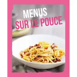 livre menus sur le pouce