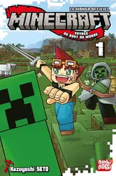 livre minecraft, le manga officiel - voyage au bout du monde tome 01