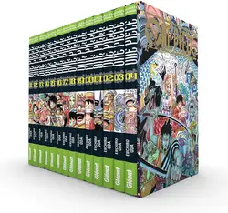 livre one piece : coffret vol.10 : tomes 91 à 104 : pays des wa