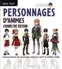 livre personnages d'animes : cours de dessin - comment dessiner des personnages originaux à partir de modèles simples