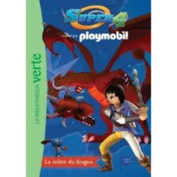 livre playmobil super 4 tome 4 : la colu00e8re du dragon