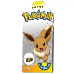livre pokémon - mon carnet de jeux et d'activités avec stickers - évoli