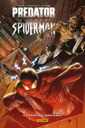 livre predator vs spider - man : chasse à l'araignée