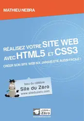 livre réalisez votre site web avec html5 et css3