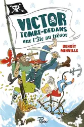livre victor tombe - dedans sur l'île au trésor