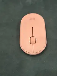 logitech pebble m350 - souris - optique - 3 boutons - sans fil - 2.4 ghz, bluetooth - récepteur sans fil usb - rose