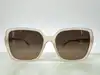 lunettes de soleil chanel ch5505 carrées pour femme monture beige et verres bruns