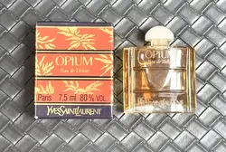 miniature yves saint laurent opium eau de toilette 7,5ml
