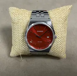 montre casio mtp-b145 series rouge