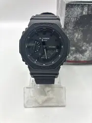 montre g-shock classic style ga-2100bce-1aer utility black