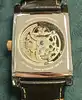 montre pierre lannier tonneau 306c4 - automatique - bracelet cuir