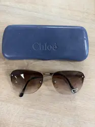 paire de lunette chloé aviateur