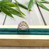 pandora bague rose ajourée motif fleur et oxydes de zirconium