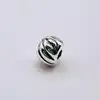 pandora charm clip côtelé  argent 925 millième (22 ct) 2,14g