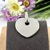 pendentif argent en forme de coeur  argent 925 millième (22 ct) 5g