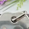pendentif argent en forme de coeur  argent 925 millième (22 ct) 5g