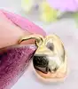 pendentif coeur lisse en or  or 750 millième (18 ct) 0,3g