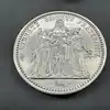 pièce 10 francs hercule 1966 argent 900 millième 25g
