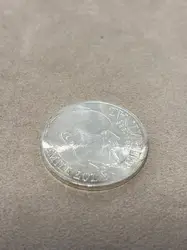 pièce 100 francs argent - emile zola 1985 argent 900 millième 14,99g