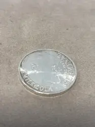 pièce 100 francs argent - emile zola 1985 argent 900 millième 15g