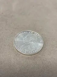 pièce 100 francs argent - général la fayette 1987 argent 900 millième 15,01g