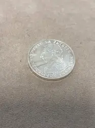 pièce 100 francs argent - général la fayette 1987 argent 900 millième 15g