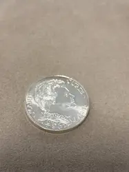 pièce 100 francs argent - marie curie 1984 argent 900 millième 14,99g