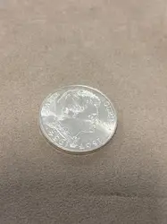 pièce 100 francs argent marie curie 1984 argent 900 millième 14,99g