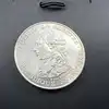 pièce 100 francs général la fayette 1987 argent 900 millième 15g
