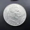 pièce 100 francs marie curie 1984 argent 900 millième 14,99g