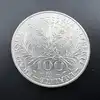 pièce 100 francs marie curie 1984 argent 900 millième 14,99g