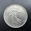 pièce 5 francs semeuse 1962 argent 835 millième 12g