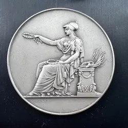 pièce commémorative/médaille de collection par brenet argent autre millième 39,92g