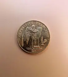 pièce d'or 20 francs génie 1895 or 900/1000 6,45g