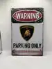 plaque decorative lamboghini