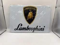 plaque decorative lamborghini