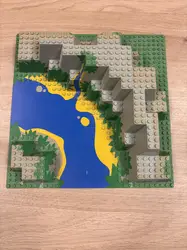 plaque lego relief isle
