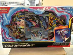pokémon collection premium méga - amphinobi ex pokemon