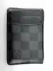 porte-cartes louis vuitton homme en toile damier graphite