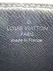 porte-cartes louis vuitton homme en toile damier graphite