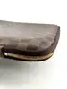porte-documents louis vuitton en toile damier ébène marron