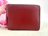 portefeuille louis vuitton multiple pour homme en cuir rouge