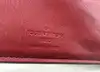 portefeuille louis vuitton multiple pour homme en cuir rouge